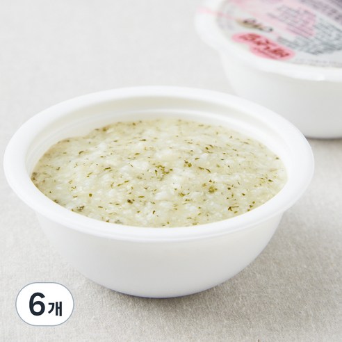 아이배냇 중기 7~8개월 배냇밀 이유식 닭가슴살쌈배추죽, 170g, 6개, 혼합맛(닭가슴살/배추)