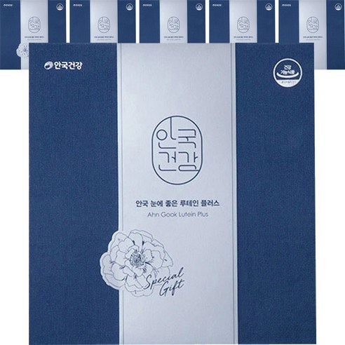 안국건강 안국 눈에좋은 루테인 플러스 스페셜기프트 + 쇼핑백, 180정, 6개