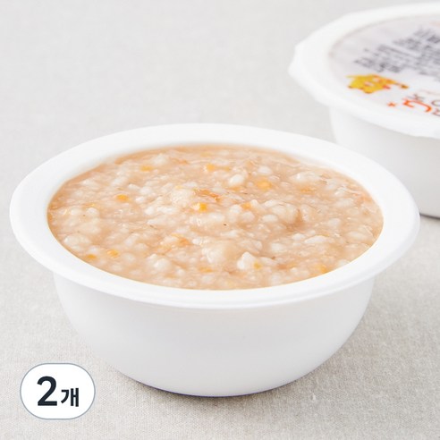 짱죽 중기 8개월 부터 이유식 죽, 혼합맛(누룽지 / 버섯), 200g, 2개