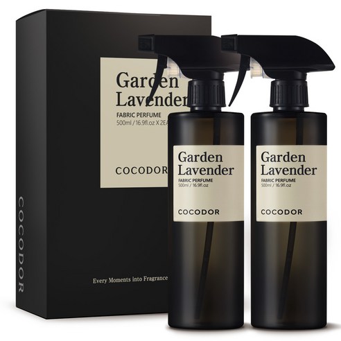 코코도르 섬유탈취제 가든라벤더, 500ml, 2개