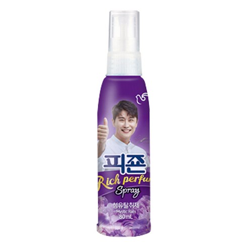 피죤 스프레이 시그니처 섬유탈취제 미스틱레인향 본품, 80ml, 1개