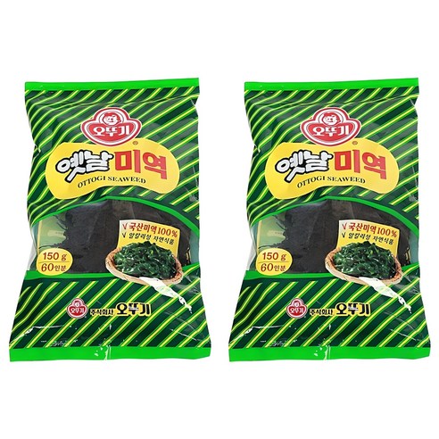오뚜기 옛날 미역, 150g, 2개