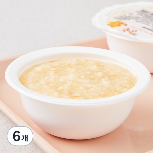 짱죽 중기 8개월 부터 이유식 죽, 맑은연두부, 200g, 6개