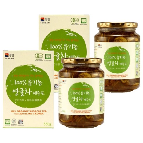 성암 유기농 영귤차, 550g, 1개입, 2개