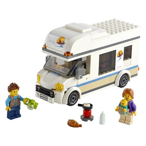 휴가의 완벽한 동반자: 레고 시티 휴가용 캠핑밴