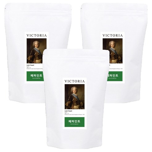 빅토리아 페퍼민트 티백, 1g, 30개입, 3개