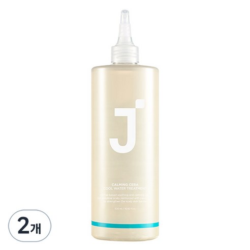 제이숲 카밍 세라 쿨 워터 헤어 트리트먼트, 500ml, 2개