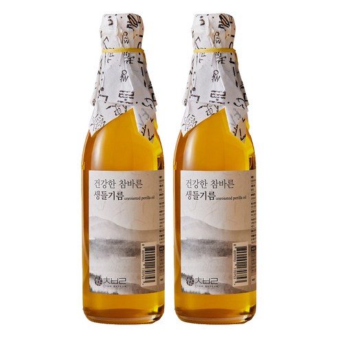 향유 건강한 참바른 생들기름, 350ml, 2개