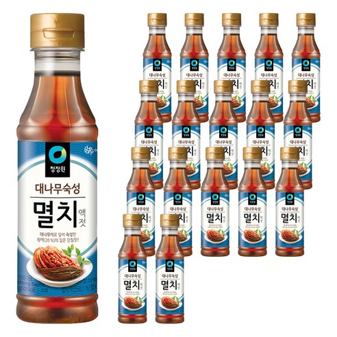 청정원 멸치액젓, 500g, 18개