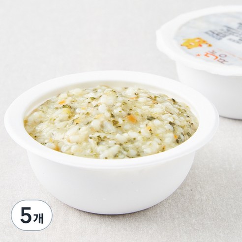 짱죽 중기 9개월부터 이유식 전복영양죽, 200g, 5개, 전복