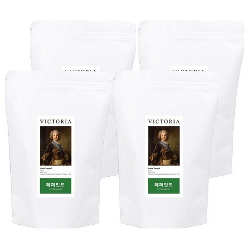 빅토리아 페퍼민트 티백, 1g, 30개입, 4개