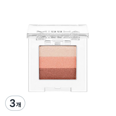 미샤 트리플 섀도우 2g, 6호 마르살라 레드, 3개