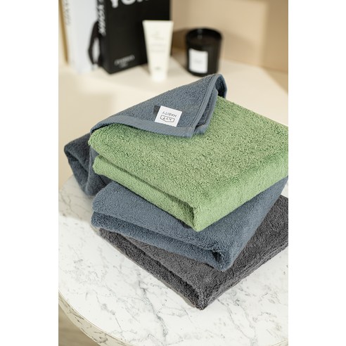 고급 호텔급 편안함을 누리는 하비티 프리미엄 수건