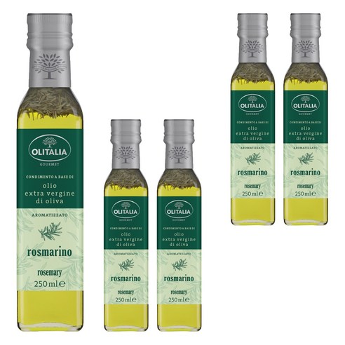 올리타리아 로즈마리 엑스트라버진 올리브유, 250ml, 5개