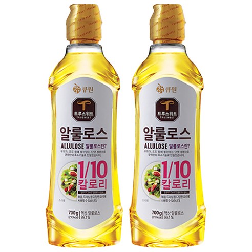 큐원 트루스위트 알룰로스, 700g, 2개