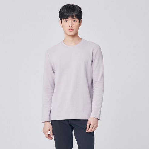 마인드브릿지 남성용 변형 조직 기본 티셔츠 MUTS0120