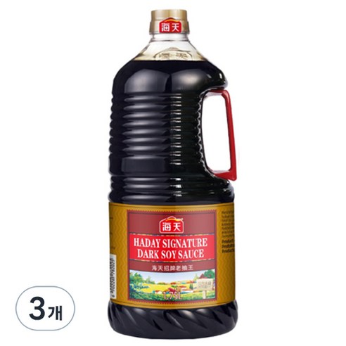 해천 시그니처 노추왕 간장, 1.75L, 3개