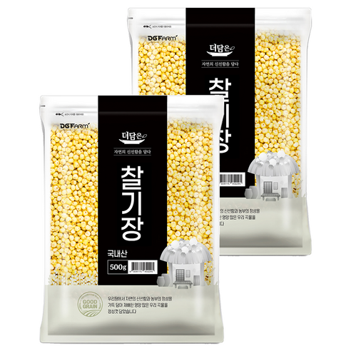 더담은 국산 찰기장, 500g, 2개