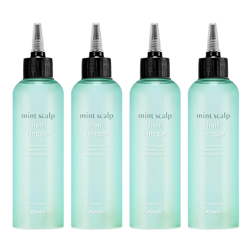 어퓨 민트 스칼프 헤어 식초, 200ml, 4개