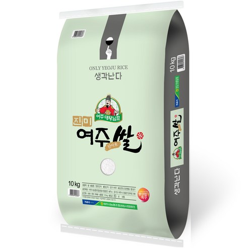 여주시농협 대왕님표 영호진미 여주쌀, 10kg(특등급), 1개