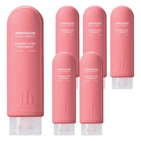 제니하우스코스메틱 살롱테라피 데미지케어 트리트먼트, 240ml, 6개