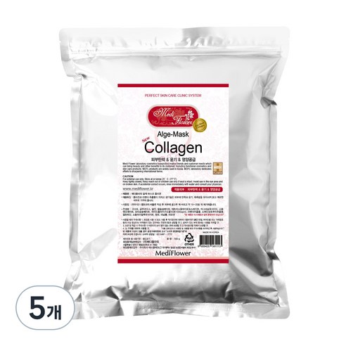 메디플라워 모델링팩 콜라겐 500g, 1개입, 5개