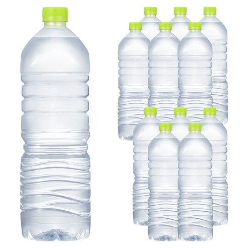 아임에코 산수 생수, 2L, 12개