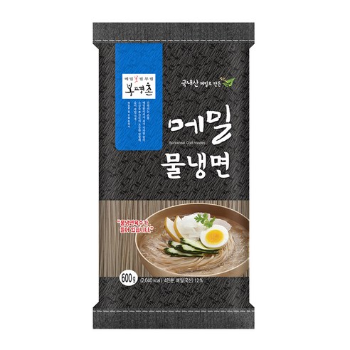 메밀꽃필무렵 봉평촌 메밀물냉면, 600g, 1개