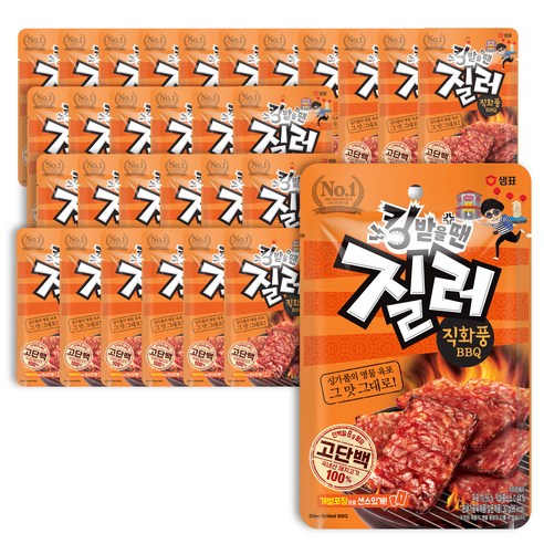 질러 직화풍 비비큐 육포, 30g, 30개