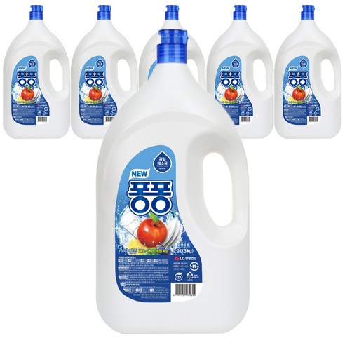 퐁퐁 주방세제, 2.9L, 6개