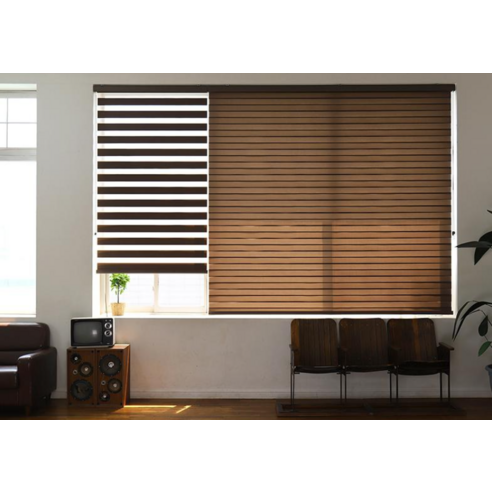 창안애 내츄럴 콤비 블라인드로 답답한 햇빛과 칙칙한 분위기를 바꾸고 아늑한 공간을 만드세요.