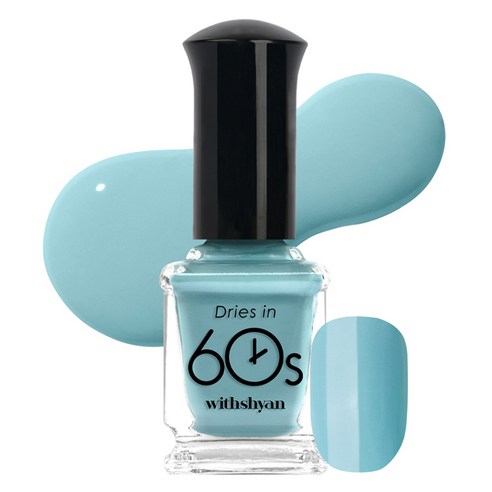 위드샨 60초 매니큐어, M134 레인드롭, 9ml, 1개