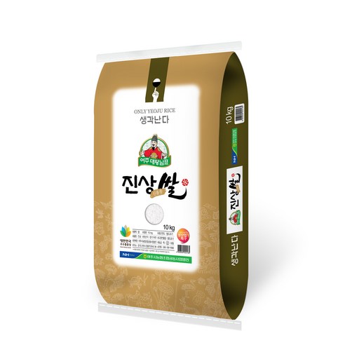 농협 2019년산 대왕님표 여주쌀 진상미, 10kg, 1개