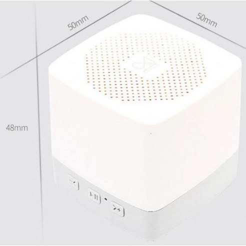 휴대성과 뛰어난 소리를 자랑하는 스마텍 블루투스 스피커 큐브