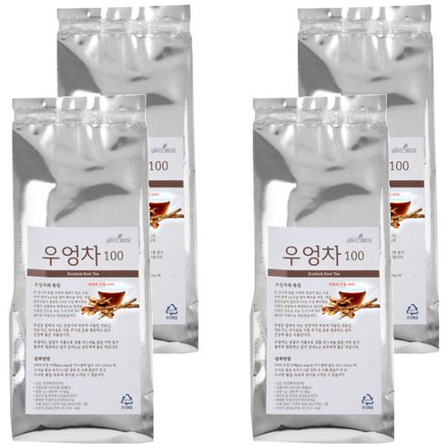 애드웰하우스 우엉차 100 티백, 1g, 60개입, 4개