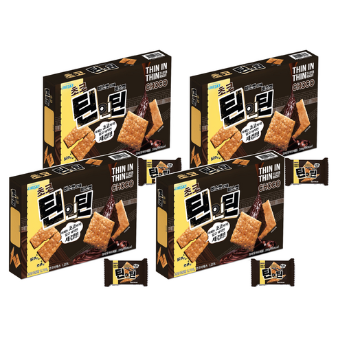 하늘처럼 초코 틴인틴, 200g, 4개