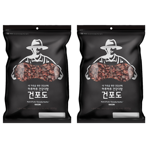 넛츠팜 건포도, 800g, 2개