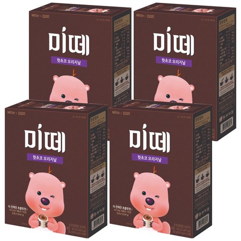 미떼 핫초코 오리지날, 30g, 10개입, 4세트