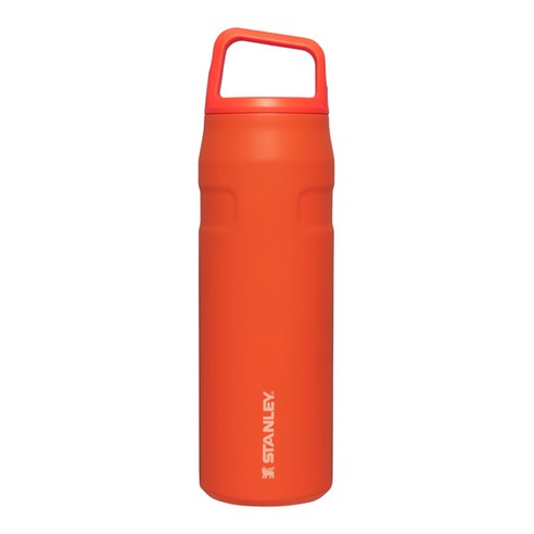 스탠리 아이스플로우 에어로라이트 캡 앤 캐리 + 텀블러, 타이거릴리오렌지, 710ml, 1개