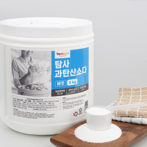 탐사 과탄산소다 버킷, 5kg, 1개