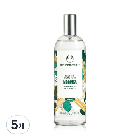 더바디샵 모링가 바디미스트, 5개, 100ml