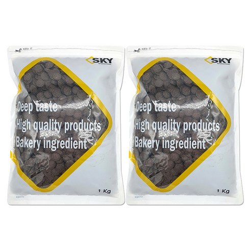 이르카 키론카오 다크 코팅 초콜릿, 2개, 1kg