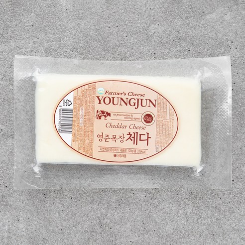 영준목장 수제 체다 치즈 100g, 100g, 1개 - 체다 | 쿠팡