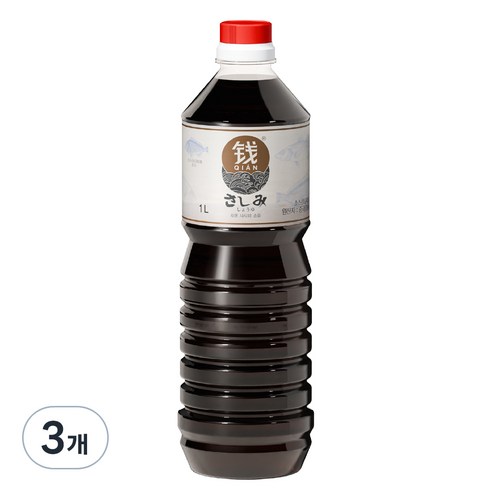 치엔 사시미 쇼유, 3개, 1L