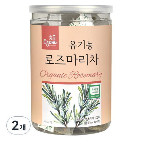 토종마을 유기농 로즈마리 허브차 30p, 30g, 30개입, 2개