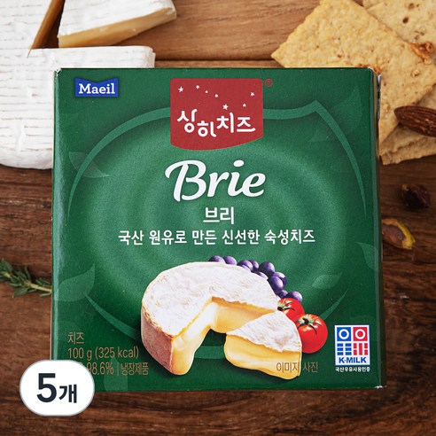상하치즈 브리치즈, 100g, 1개입, 5개