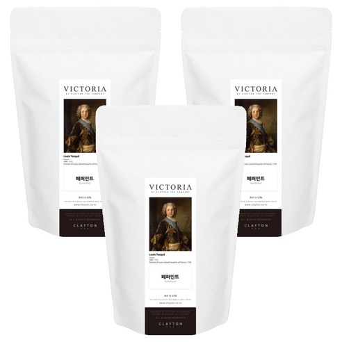 빅토리아 페퍼민트차 리필팩, 50g, 1개입, 3개