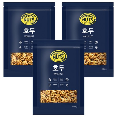 에브리데이넛츠 호두, 400g, 3개