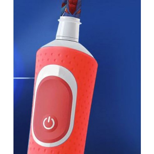 오랄비 바이탈리티 키즈 전동칫솔, D100K, 스파이더맨, 1개