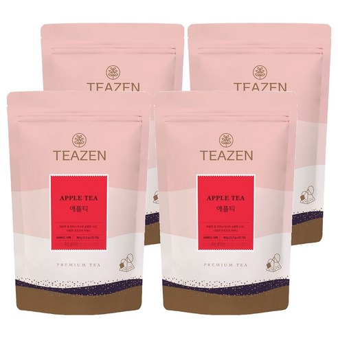 티젠 애플티, 3.2g, 4개, 25개입